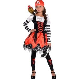 Girls Crossbone Cutie Pirate Costume